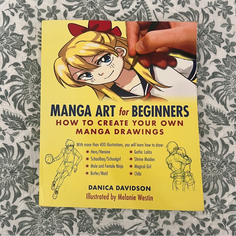 Manga Art for Beginners, NEW Activity Book